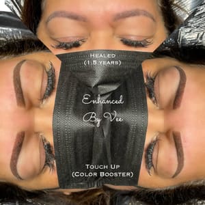 Eyebrow Tattoo result by Enhanced By Vee in Long Beach, CA