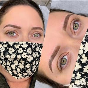 Eyebrow Tattoo result by Enhanced By Vee in Long Beach, CA