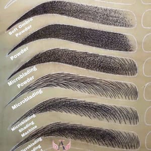 Eyebrow Tattoo result by Enhanced Microblading Permanent Cosmetics Center in Bonita Springs, FL