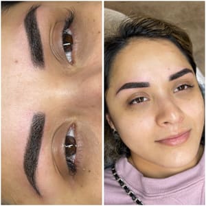 Eyebrow Tattoo result by Enhanced Microblading Permanent Cosmetics Center in Bonita Springs, FL