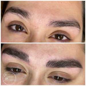 Eyebrow Tattoo result by Enhanced Microblading Permanent Cosmetics Center in Bonita Springs, FL
