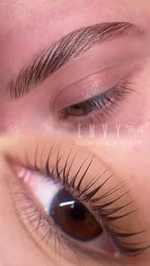 Eyebrow Tattoo result by Envy Brow & Wax Studio in Kirkland, WA