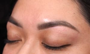 Eyebrow Tattoo result by Envy Esthetics - Lash & Eyebrow Studio in Collegeville, PA
