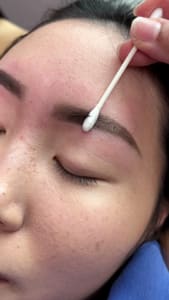 Eyebrow Tattoo result by Envy Esthetics - Lash & Eyebrow Studio in Collegeville, PA
