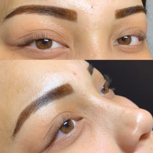 Eyebrow Tattoo result by Envy Eyes and Wax Med Spa in Kapolei, HI