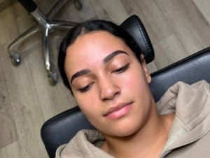 Eyebrow Tattoo result by Enzéna Esthetics in Raleigh, NC