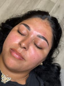 Eyebrow Tattoo result by Enzéna Esthetics in Raleigh, NC