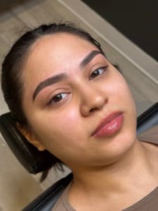 Eyebrow Tattoo result by Enzéna Esthetics in Raleigh, NC
