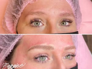 Eyebrow Tattoo result by Eon Beauty in St Louis Park, MN