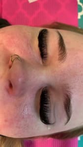 Eyebrow Tattoo result by Epic Lashes and Brows, Permanent Cosmetics and Lash Extensions in Graham, WA