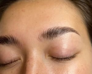 Eyebrow Tattoo result by EPO Lashes in Cary, NC