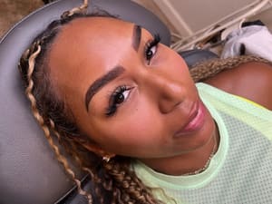 Eyebrow Tattoo result by Erica Laley Esthetics in Tulsa, OK