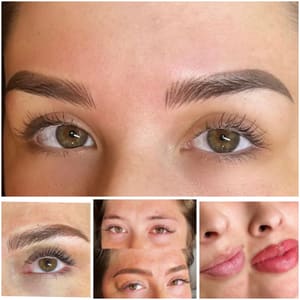 Eyebrow Tattoo result by Erica Laley Esthetics in Tulsa, OK