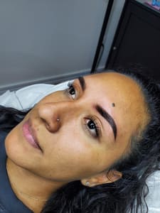 Eyebrow Tattoo result by Es Beaute Studio in Vienna, VA