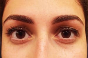 Eyebrow Tattoo result by ESMA Eyebrow Specialist & Makeup Artist in Poolesville, MD