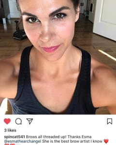 Eyebrow Tattoo result by ESMA Eyebrow Specialist & Makeup Artist in Poolesville, MD