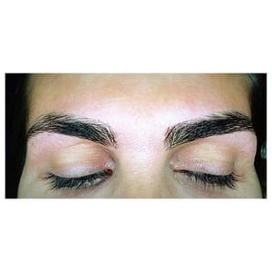 Eyebrow Tattoo result by ESMA Eyebrow Specialist & Makeup Artist in Poolesville, MD