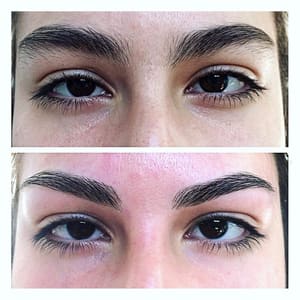 Eyebrow Tattoo result by ESMA Eyebrow Specialist & Makeup Artist in Poolesville, MD