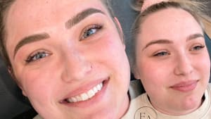 Eyebrow Tattoo result by Esplin Ambitions Beauty in Eagle Mountain, UT