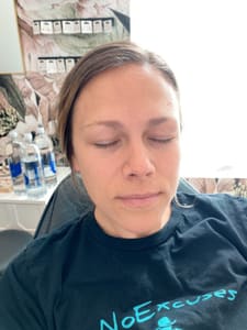 Eyebrow Tattoo result by Esplin Ambitions Beauty in Eagle Mountain, UT