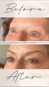 Eyebrow Tattoo result by Essence Permanent Makeup in Lynchburg, VA
