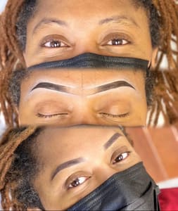 Eyebrow Tattoo result by Essential Beauty Studio in Loganville, GA