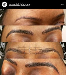 Eyebrow Tattoo result by Essential bliss ny in Albertson, NY