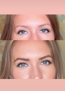 Eyebrow Tattoo result by Essential bliss ny in Albertson, NY