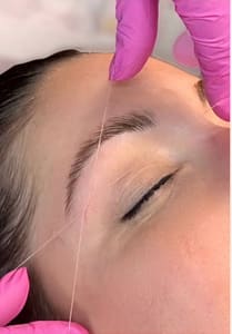 Eyebrow Tattoo result by Estetica by Jen in Granada Hills, CA