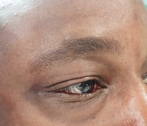 Eyebrow Tattoo result by Esthetic Artistry Brow Studio in Fulshear, TX