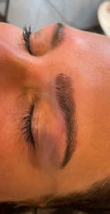 Eyebrow Tattoo result by Esthetic by Em in Kent, WA