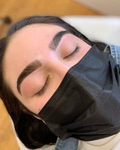 Eyebrow Tattoo result by Esthetically Mia LLC in Malden, MA