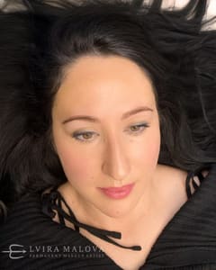 Eyebrow Tattoo result by Esthetics and Art LLC in Virginia Beach, VA