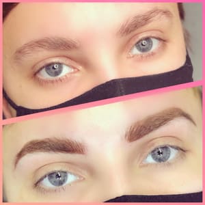 Eyebrow Tattoo result by Esthetics by Annette in Fargo, ND