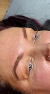 Eyebrow Tattoo result by Esthetics by Beverly in Clinton, IA