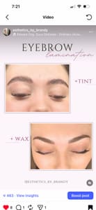 Eyebrow Tattoo result by Esthetics by Brandy in Kimberly, ID
