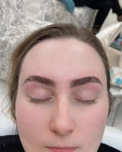 Eyebrow Tattoo result by Esthetics by Emily in Columbia, MO
