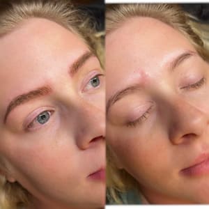 Eyebrow Tattoo result by Esthetics by Iryna LLC in Springfield, MO