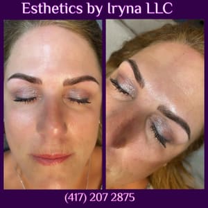 Eyebrow Tattoo result by Esthetics by Iryna LLC in Springfield, MO