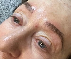 Eyebrow Tattoo result by Esthetics by Iryna LLC in Springfield, MO