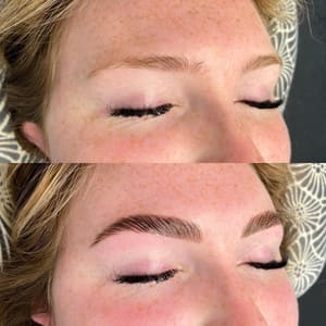 Eyebrow Tattoo result by Esthetics by Jewel in Spanish Fork, UT
