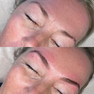 Eyebrow Tattoo result by Esthetics by Melanie in Oceanside, CA