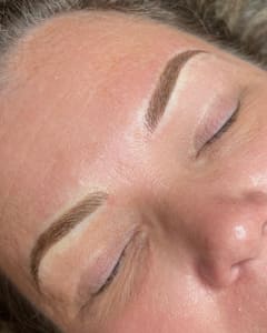 Eyebrow Tattoo result by Esthetics by Rebecca Ciara in Boynton Beach, FL