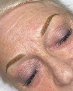 Eyebrow Tattoo result by Esthetics by Rebecca Ciara in Boynton Beach, FL