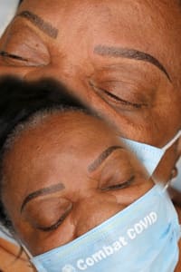 Eyebrow Tattoo result by Esthetics by Rebecca Ciara in Boynton Beach, FL