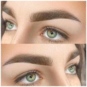 Eyebrow Tattoo result by Esthetics & Permanent MakeUp Studio in Rocklin, CA