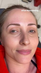 Eyebrow Tattoo result by Esthi Emma in Folsom, CA