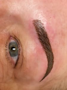 Eyebrow Tattoo result by Esthi Emma in Folsom, CA
