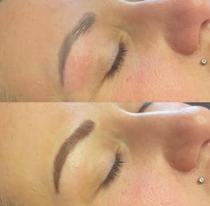 Eyebrow Tattoo result by ETCHD Permanent Cosmetics in Hayden Lake, ID