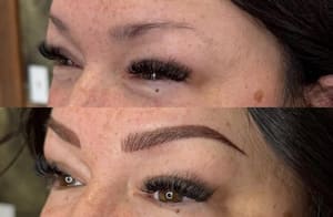 Eyebrow Tattoo result by ETCHD Permanent Cosmetics in Hayden Lake, ID